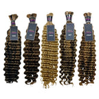 FLORISSANTE BULK BRAIDING HUMAN HAIR(custom mixed colored)