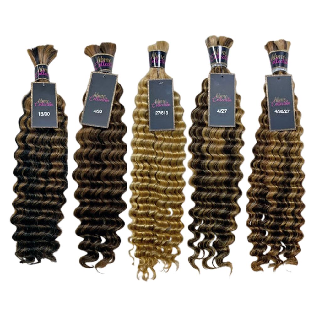 FLORISSANTE BULK BRAIDING HUMAN HAIR(custom mixed colored)