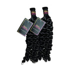 2 BUNDLES DEAL FLORISSANTE BULK BRAIDING HUMAN HAIR (#1B natural color)
