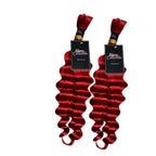 2 BUNDLES DEAL FLORISSANTE BULK BRAIDING HUMAN HAIR(custom colored)
