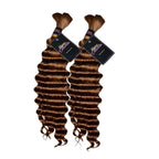 2 BUNDLES DEAL FLORISSANTE BULK BRAIDING HUMAN HAIR(custom colored)