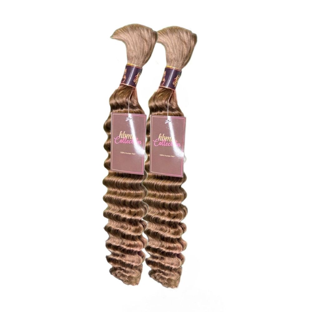 2 BUNDLES DEAL FLORISSANTE BULK BRAIDING HUMAN HAIR(custom colored)