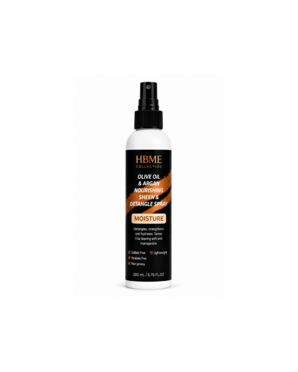 OLIVE OIL & ARGAN NOURISHING SHEEN & DETANGLE SPRAY