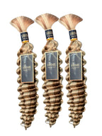 CUSTOM COLOR BULK BRAIDING HUMAN HAIR(ash blonde brûlée/ash mocha mix)