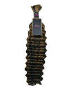 FLORISSANTE BULK BRAIDING HUMAN HAIR(custom mixed colored)